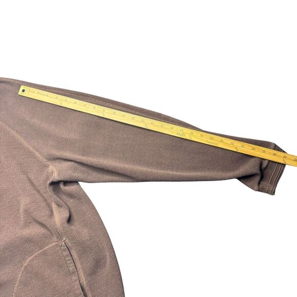 Vintage Tommy Bahama Full Zip Sweater Mens XXL Mock Nexk Brown - Picture 8 of 8